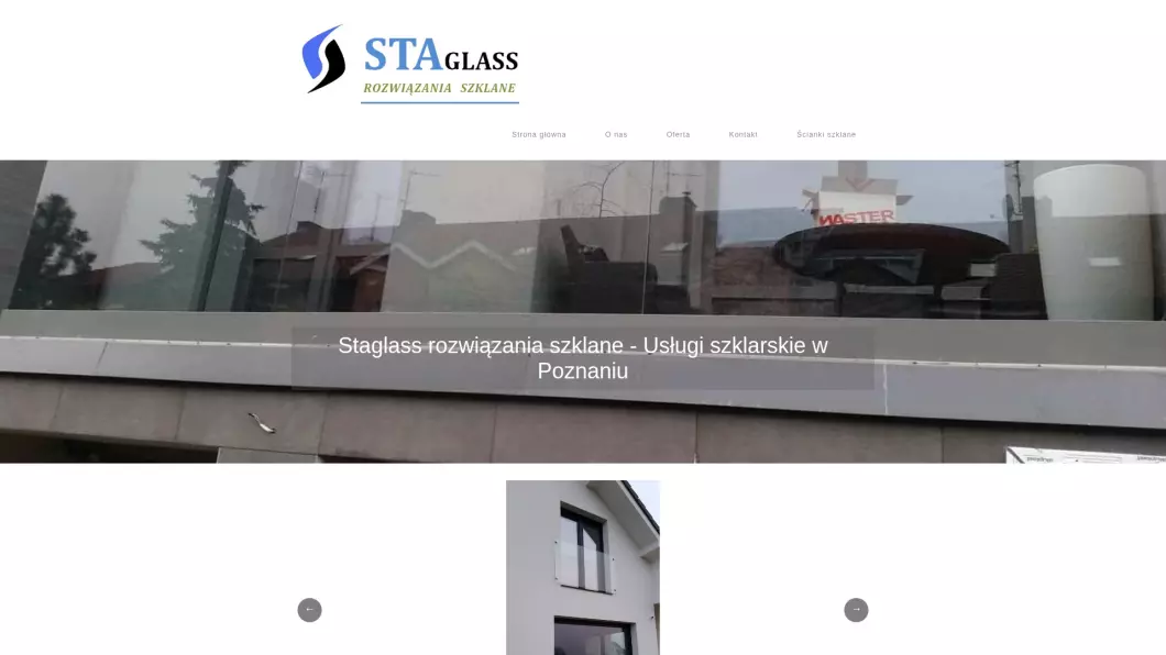 Usługi szklarskie Poznań | STAGLASS - podgląd