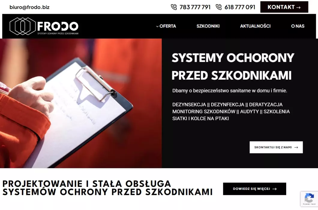 Usługi DDD - Frodo Poznań - podgląd