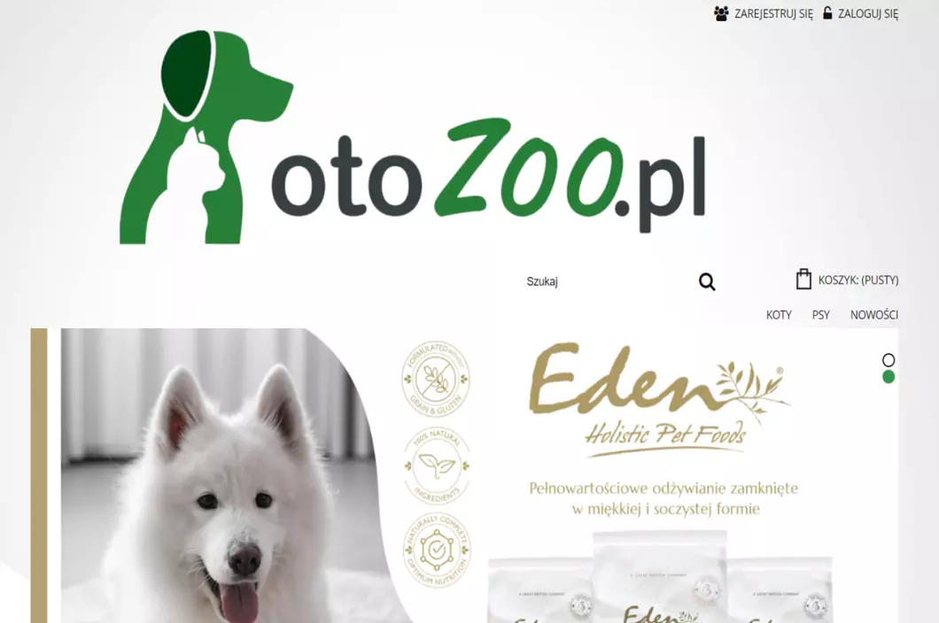 Karmy dla psów i kotów | Internetowy sklep zoologiczny OtoZoo.pl - podgląd