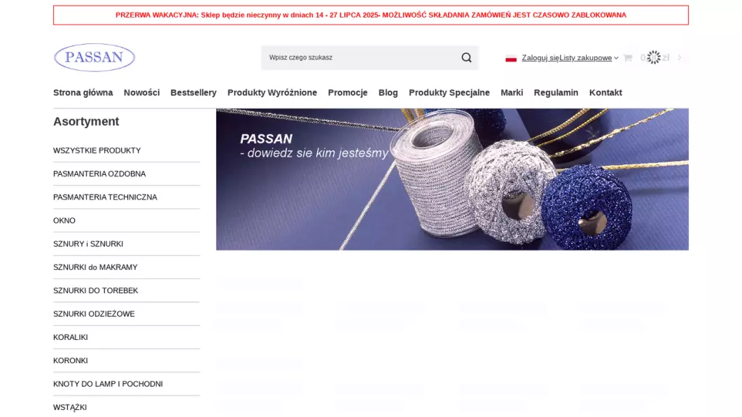 PASSAN Pasmanteria - podgląd
